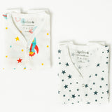 Aariro Muslin Jabla set - Reach for the sky (2 Pcs)