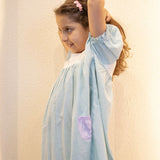 Mamarill Girls A Light Mint-Green Frock