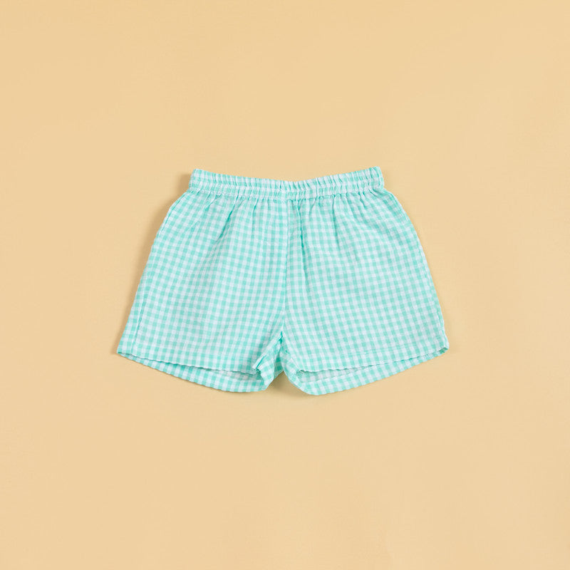 Kimono Co-or set - Minty Meadows