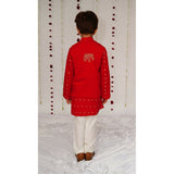 Little Awadh Elephant Parade Jacket Set