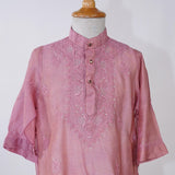 Little Awadh Glow Chanderi Tissue Kurta