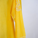 Little Awadh Sunshine Chanderi Kurta