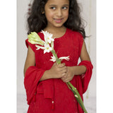 Full Embroidered Chikan Kurta Sharara Set