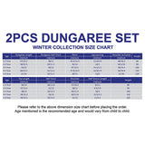 Khakhi Baseball Bear Dungaree with tshirt, 2 Pcs Clothing Set For Toddlers And Kids