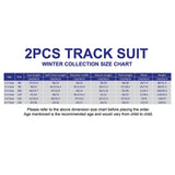 Cream & Black Pocket Bear fleece winter Tracksuit Set for Kids