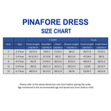 Beige Quilted Pinafore Dress with Inner Top for Girls