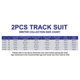 Ivory Bear 3D Legs 2pcs, Fleece winter Tracksuit Set for Kids