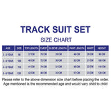 Sporty Navy Tracksuit Set with Matching Sling Bag for Kids