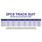 Olive Bear 3DEars 2pcs sherpa Winter Tracksuit Set for Kids