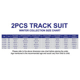 Purple Croc Pocket Fleece Winter Tracksuit Set for Kids
