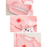 Pink Wink Bunny Tracksuit Set for Kids