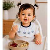 LSB 3PCS Set, Zoo Print Premium Adjustable Button Closure & Wide Shoulder Size Bibs
