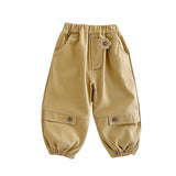 3 Pcs,Brown Happy Ted Vest,Brown Stripes Shirt,Pants set for Kids