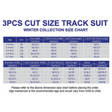 3 Pcs Set Blue Side Bow Jacket,Shirt & Matching Pants Partywear set for Girls