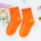 LSB 3pcs Fluoroscent Green, Orange, Yellow Socks set for kids, 2yrs - 5yrs