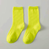 LSB 3pcs Fluoroscent Green, Violet, Pink Socks set for kids, 2yrs - 5yrs