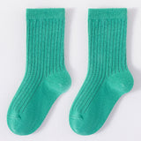 LSB 3pcs Olive, Mint & Teal dark Socks set for kids, 2yrs - 5yrs