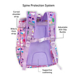 Little Surprise Box,Purple 2d Pop Unicorn Garden School Backpack for Kids,6yrs - 10yrs