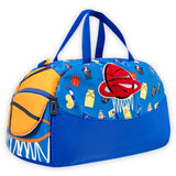 Little Surprise Box,Sports Basketball Theme Kids Duffle Bag for Classes and Travel, 5 years +