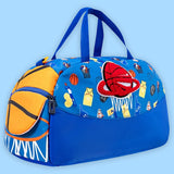 Little Surprise Box,Sports Basketball Theme Kids Duffle Bag for Classes and Travel, 5 years +