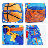Little Surprise Box,Sports Basketball Theme Kids Duffle Bag for Classes and Travel, 5 years +