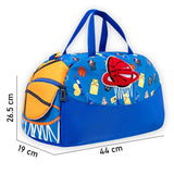 Little Surprise Box,Sports Basketball Theme Kids Duffle Bag for Classes and Travel, 5 years +