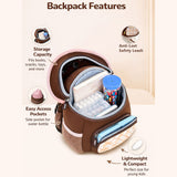 LSB Bear Flip Cap Series soft Neoprene toddlers Kids backpack