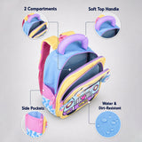 LSB Blue Girl Car Ride Backpack for Toddlers & Kids