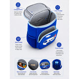 LSB Blue Plane Soft Neoprene Backpack for Toddlers & Kids,3yrs to 5yrs