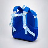 LSB Blue Plane Soft Neoprene Backpack for Toddlers & Kids,3yrs to 5yrs