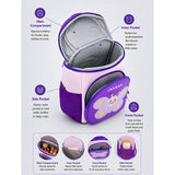 LSB Butterfly Soft Neoprene Backpack for Toddlers & Kids, 3yrs to 5yrs