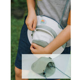Little Surprise Box,Cream Safari Hat Shape Casual Mini size Outdoor/Beach Sling Bag for Kids