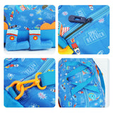 Little Surprise Box,Blue 3d Dino Legs Theme Kids Duffle Bag for Classes and Travel, 5 yrs +