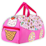 Little Surprise Box,Donuts Candy Theme Kids Duffle Bag for Classes and Travel, 5yrs +