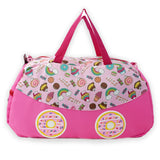 Little Surprise Box,Donuts Candy Theme Kids Duffle Bag for Classes and Travel, 5yrs +
