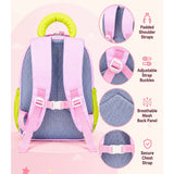 LSB Minty Pink Donut Backpack for Toddlers & Kids