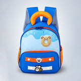 LSB Orange Blue Donut Backpack for Toddlers & Kids