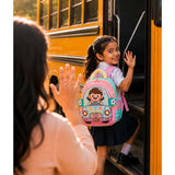 LSB Pink Girl Car Ride Backpack for Toddlers & Kids