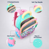 LSB Pink Girl Car Ride Backpack for Toddlers & Kids