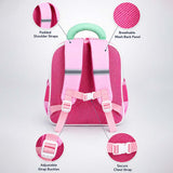 LSB Roar Pink Cat Backpack for Toddlers & Kids