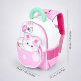 LSB Roar Pink Cat Backpack for Toddlers & Kids