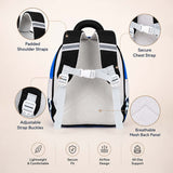 LSB Red 3D 3d Trucker Baby Backpack for Toddlers & Kids