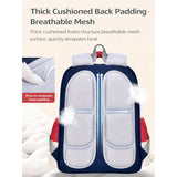 LSB Red & Orange 3 different pocket style school backpack for older kids & Adults