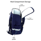 Little Surprise Box,Shimmer Geometric Blue Dino School Backpack for Kids,6yrs - 10yrs