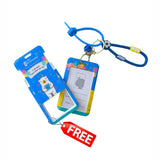 Little Surprise Box,Cobalt & Dark Blue Crest Design School Backpack for Kids