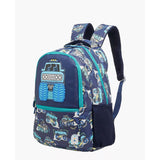 Little Surprise Box,2pcs Monster Truck School Backpack & matching Lunchbag for Kids, 5yrs - 10 yrs