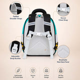 LSB Yellow 3D 3d Trucker Baby Backpack for Toddlers & Kids