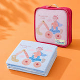 LSB Construction Prince Super Soft Muslin Cotton Blanket for Newborns & Infants with Free Storage Pouch