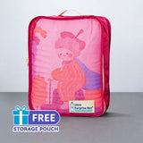 LSB Construction Prince Super Soft Muslin Cotton Blanket for Newborns & Infants with Free Storage Pouch