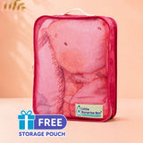 LSB Giraffe Happy Day Super Soft Muslin Cotton Blanket for Newborns & Infants with Free Storage Pouch
